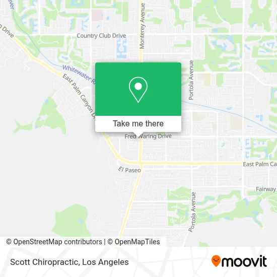 Scott Chiropractic map