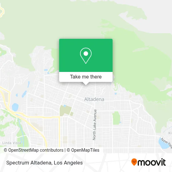 Spectrum Altadena map