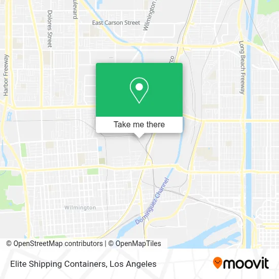 Elite Shipping Containers map