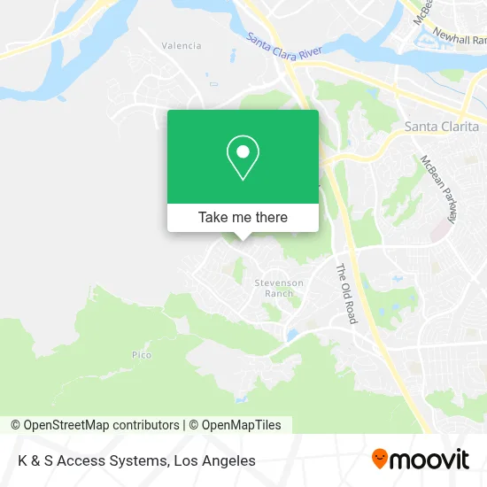 K & S Access Systems map
