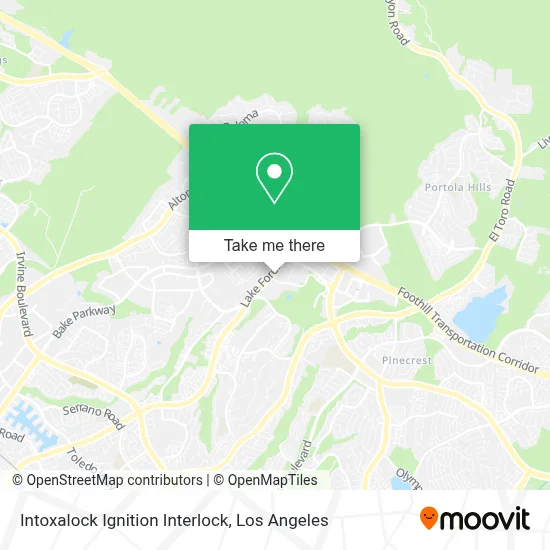 Intoxalock Ignition Interlock map