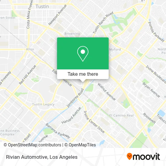 Rivian Automotive map