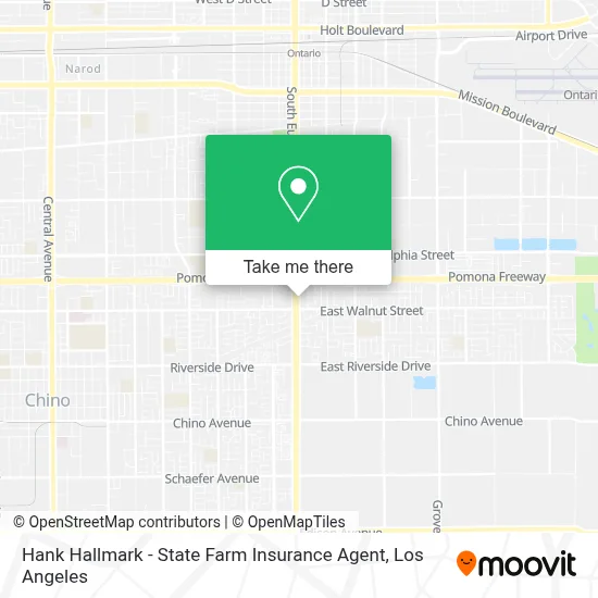 Hank Hallmark - State Farm Insurance Agent map