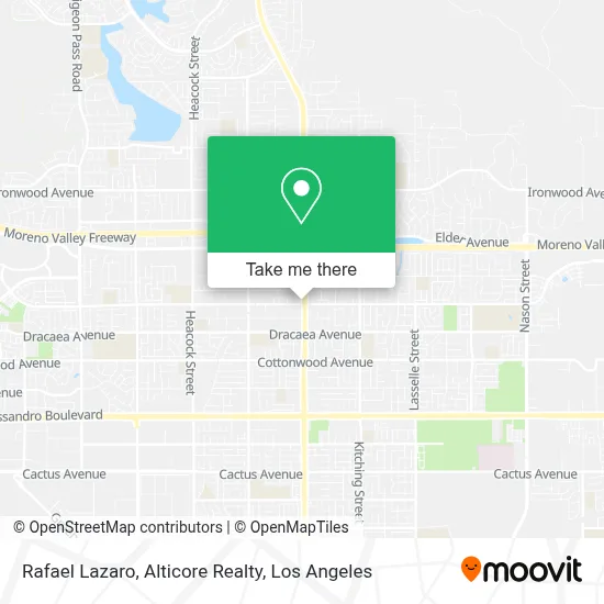 Rafael Lazaro, Alticore Realty map