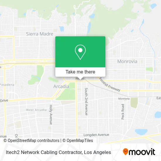 Itech2 Network Cabling Contractor map