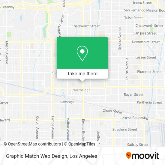 Graphic Match Web Design map