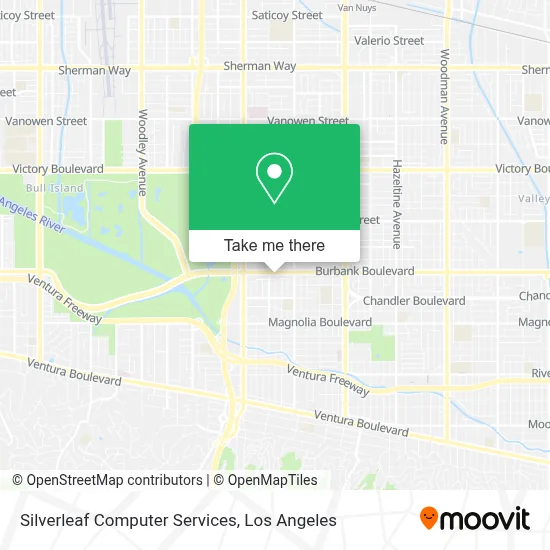 Silverleaf Computer Services map