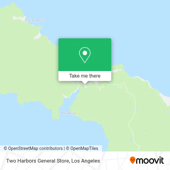 Two Harbors General Store map