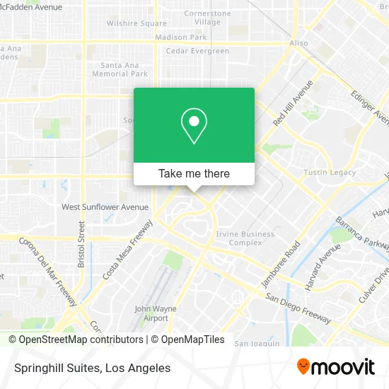 Springhill Suites map