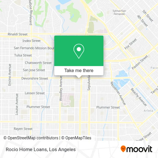 Rocio Home Loans map