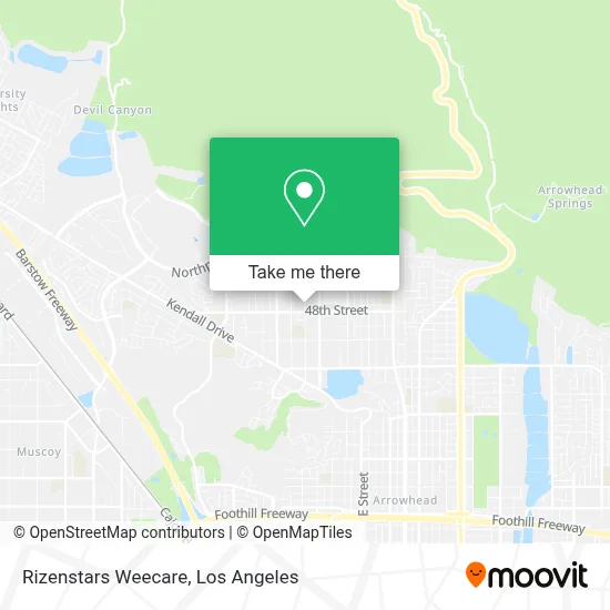 Rizenstars Weecare map