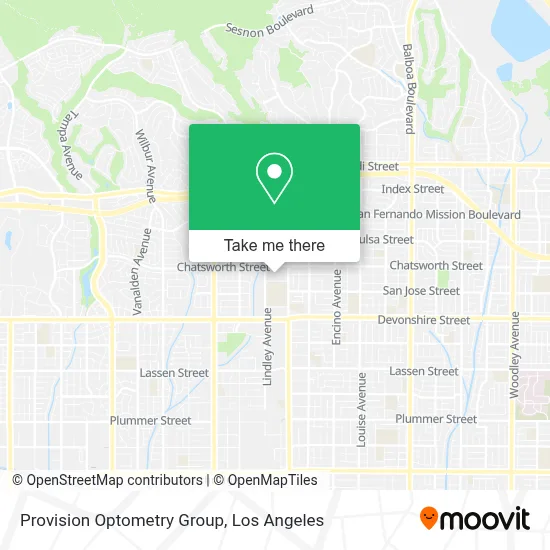 Provision Optometry Group map