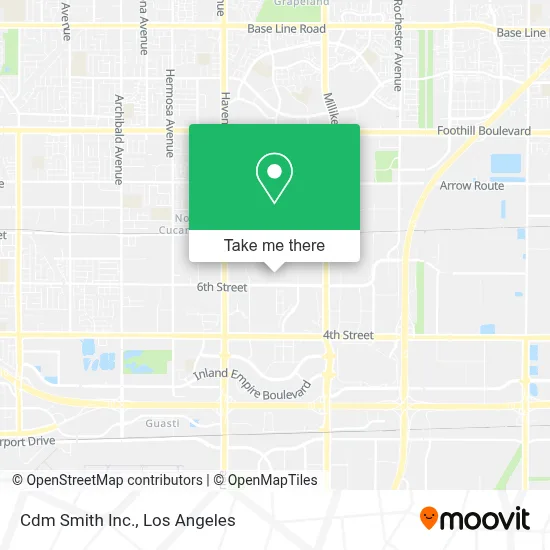 Cdm Smith Inc. map