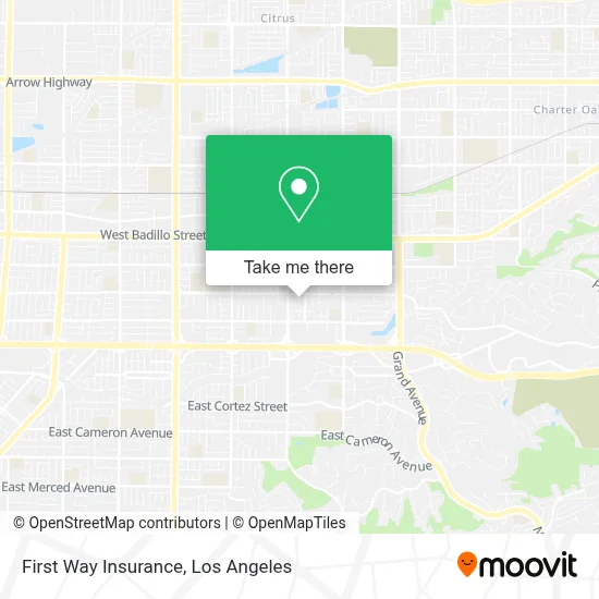 First Way Insurance map