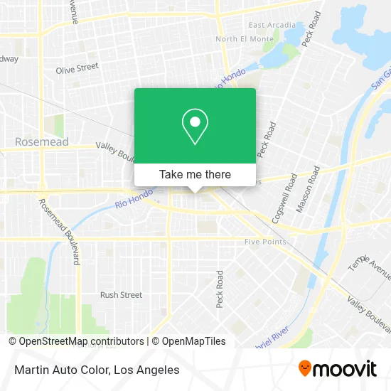 Martin Auto Color map