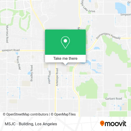 MSJC - Building map