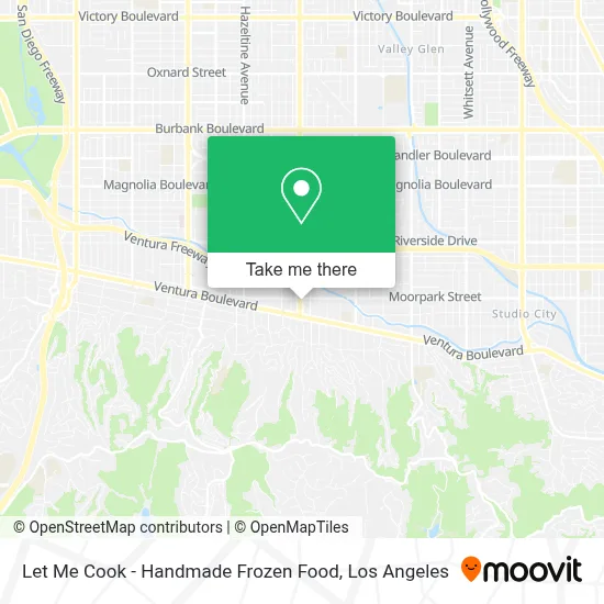 Let Me Cook - Handmade Frozen Food map