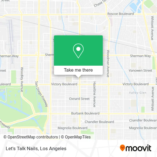 Let's Talk Nails map