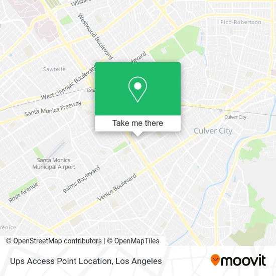 Ups Access Point Location map