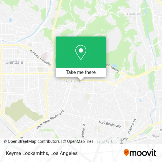 Keyme Locksmiths map