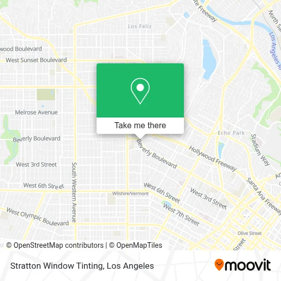 Stratton Window Tinting map
