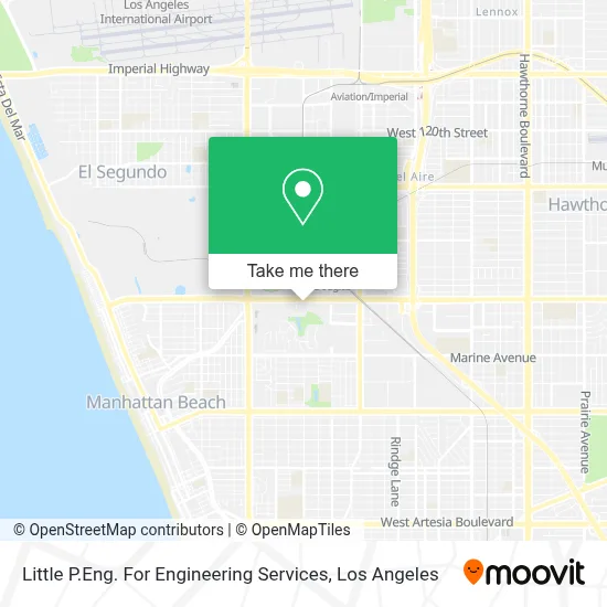 Little P.Eng. For Engineering Services map