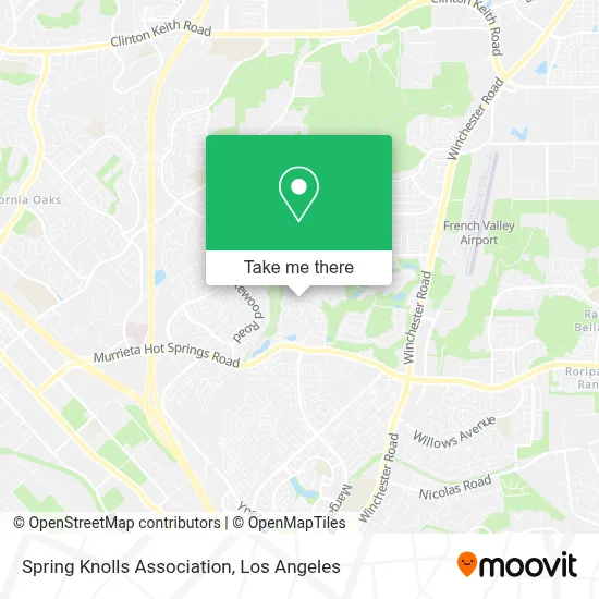 Spring Knolls Association map