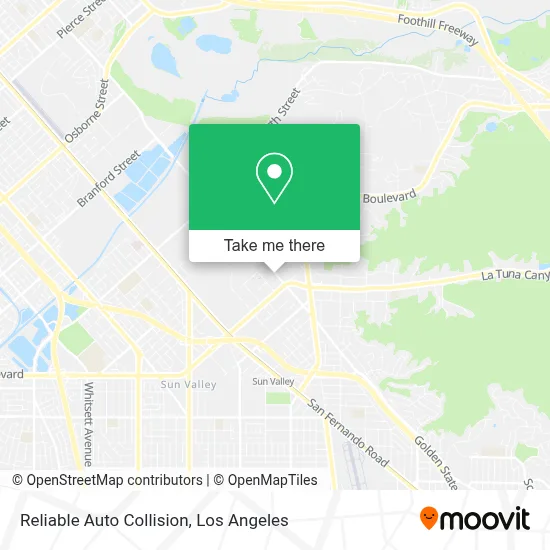 Reliable Auto Collision map