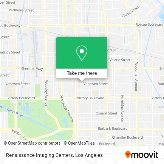 Renaissance Imaging Centers map