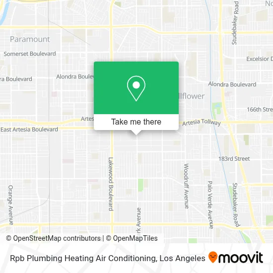 Rpb Plumbing Heating Air Conditioning map