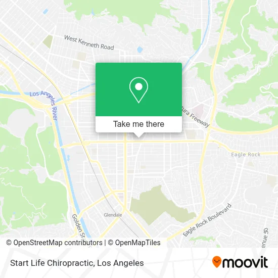 Start Life Chiropractic map