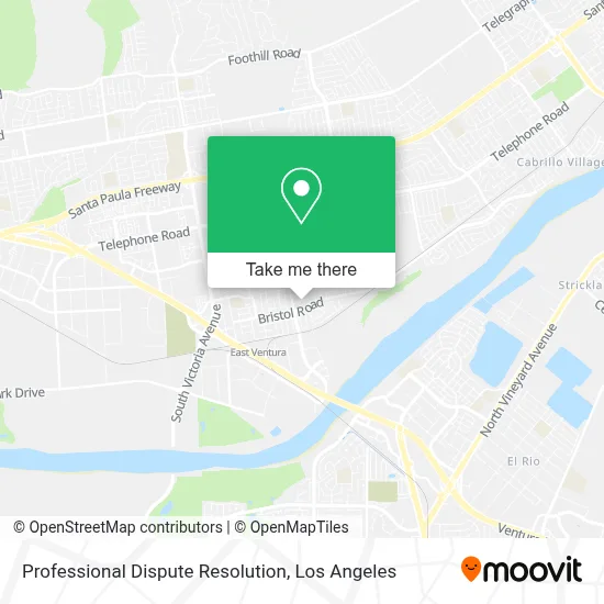 Professional Dispute Resolution map