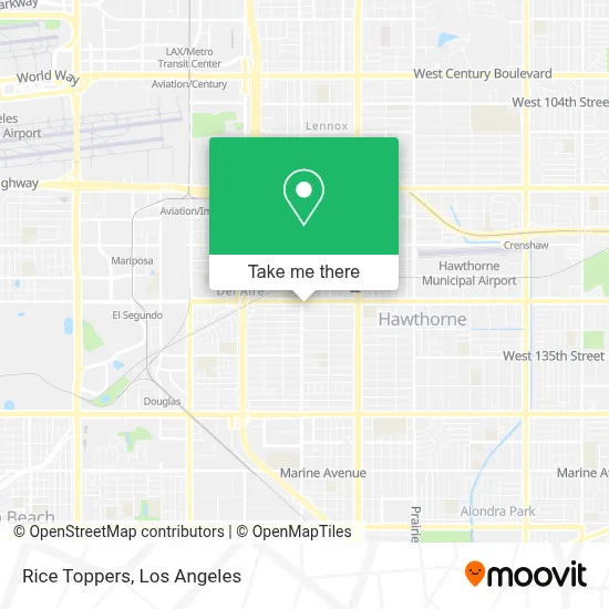 Rice Toppers map