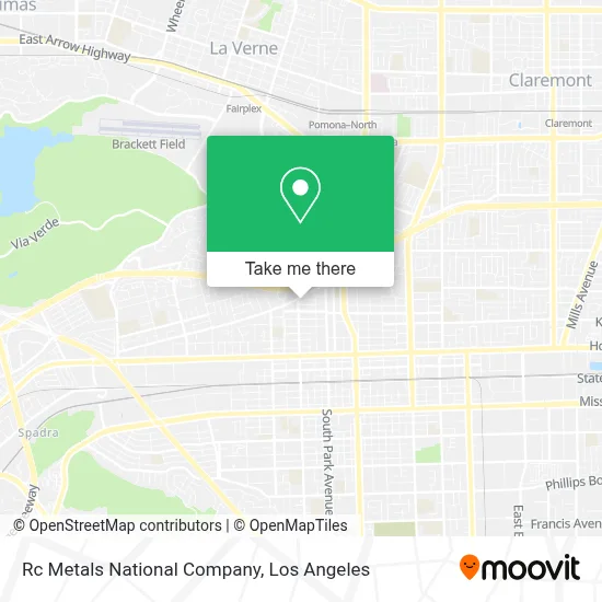 Rc Metals National Company map