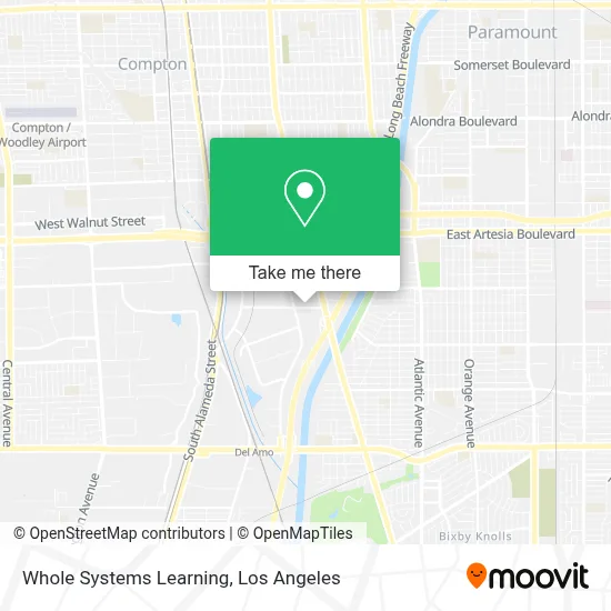 Whole Systems Learning map