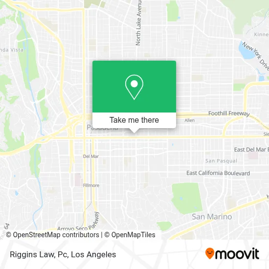 Riggins Law, Pc map