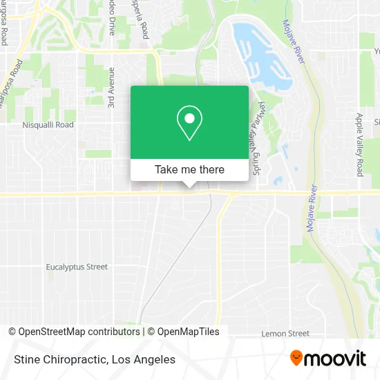 Stine Chiropractic map