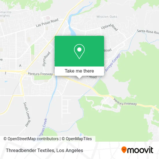Threadbender Textiles map