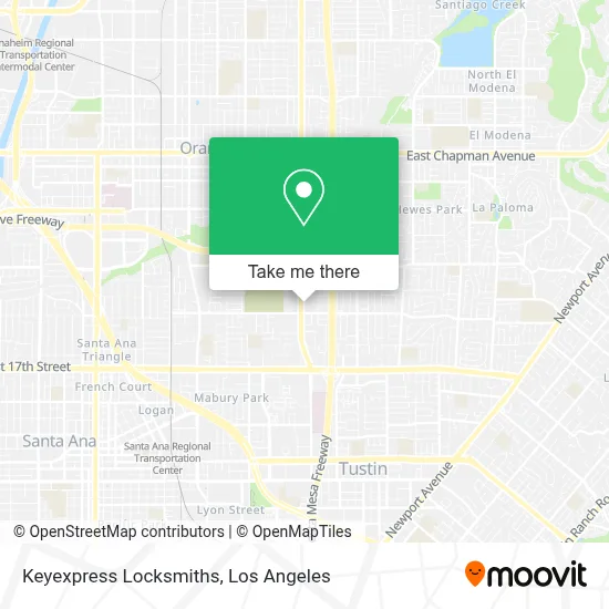 Keyexpress Locksmiths map