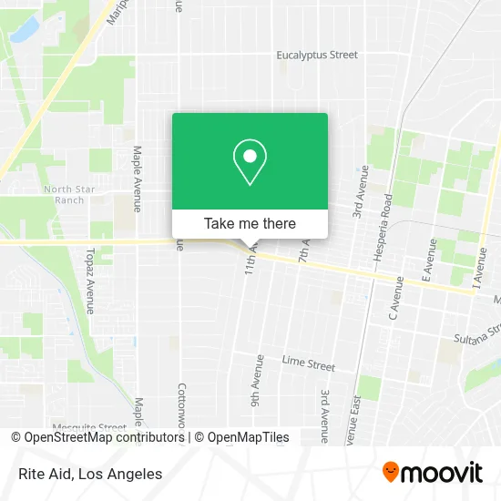 Rite Aid map