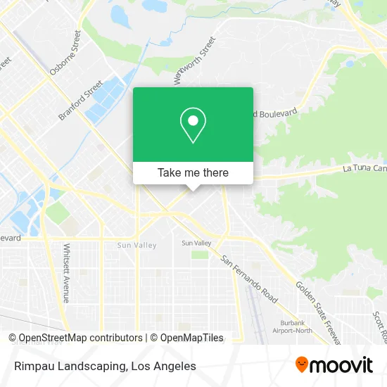 Rimpau Landscaping map