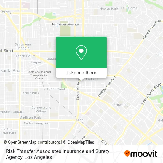 Risk Transfer Associates Insurance and Surety Agency map