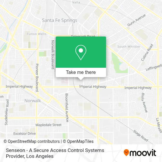 Senseon - A Secure Access Control Systems Provider map
