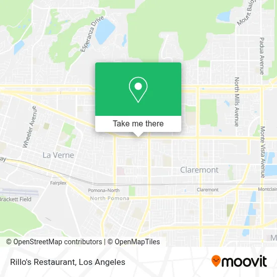 Rillo's Restaurant map