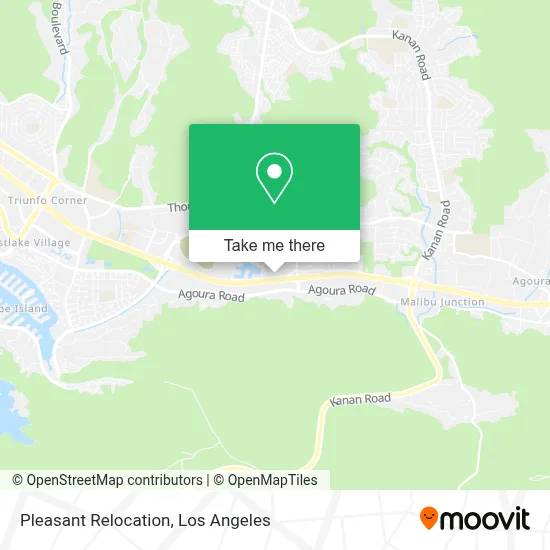 Pleasant Relocation map