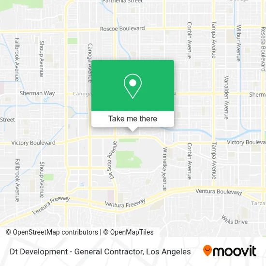 Dt Development - General Contractor map