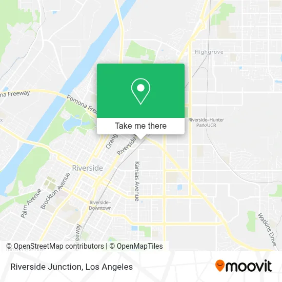 Riverside Junction map