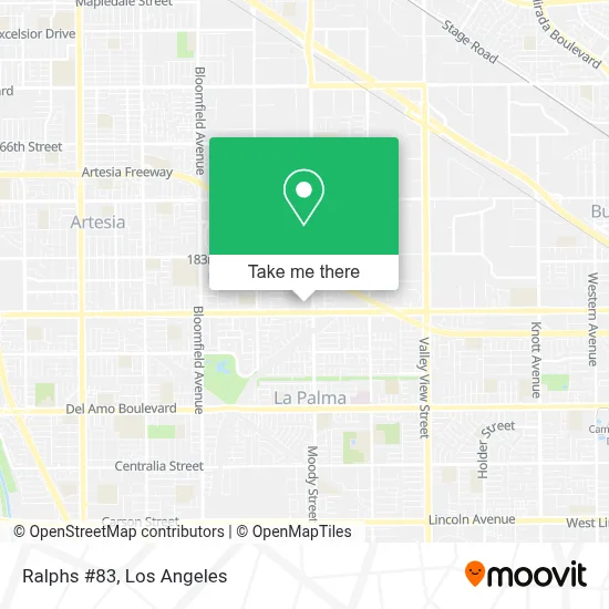 Ralphs #83 map