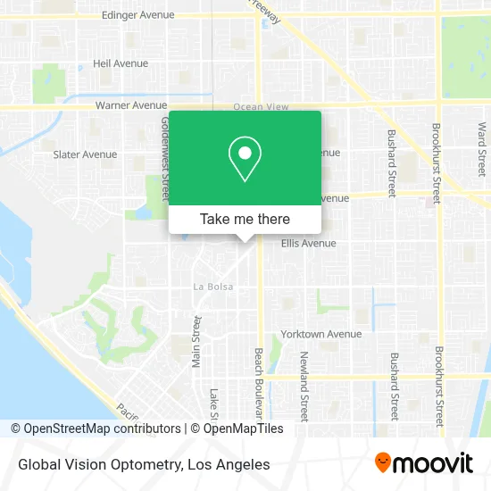 Global Vision Optometry map