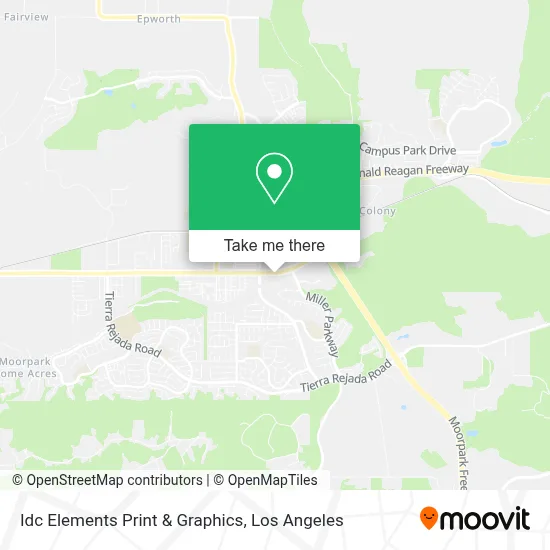 Idc Elements Print & Graphics map